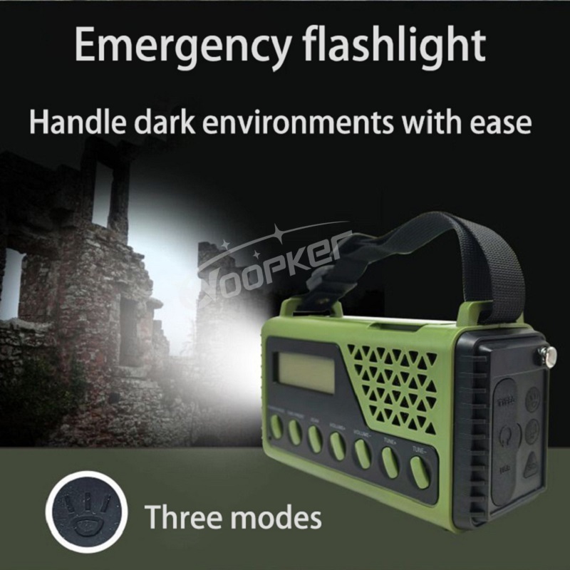 Woopker Radio SY-1199 10000mAh - Emergency Radio Solar 评论和价格