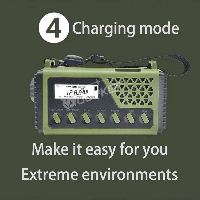 Woopker Radio SY-1199 10000mAh - Emergency Radio Solar 评论和价格