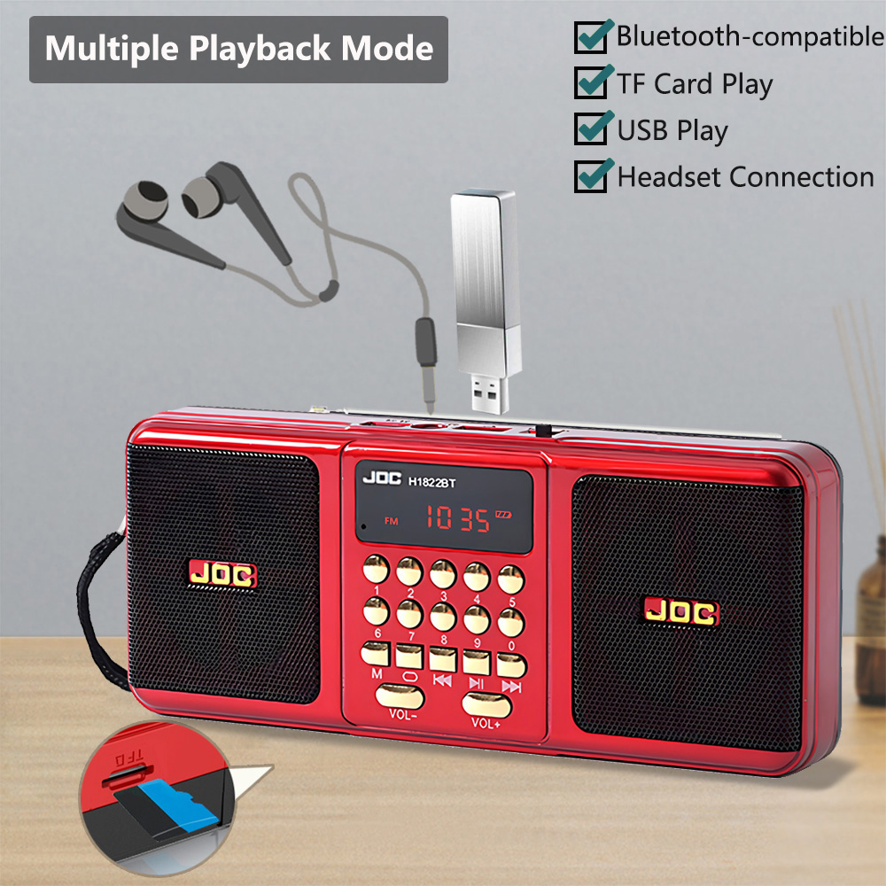 Portable Stereo FM Radio Wirel - Emergency Radio Solar 评论和价格