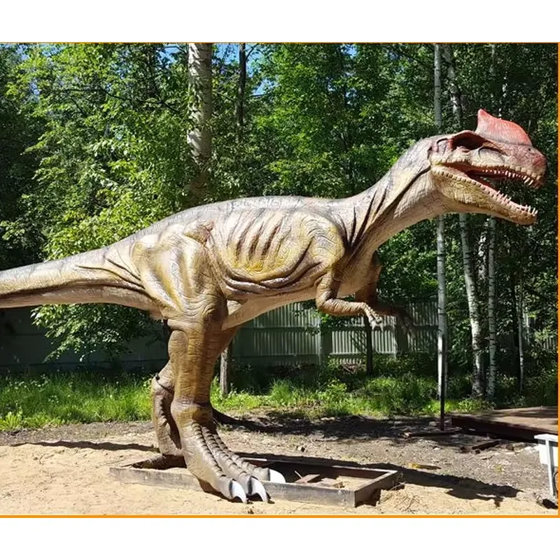 Animated Dinosaur Fiberglass S - Outdoor Adventure Education 评论和价格