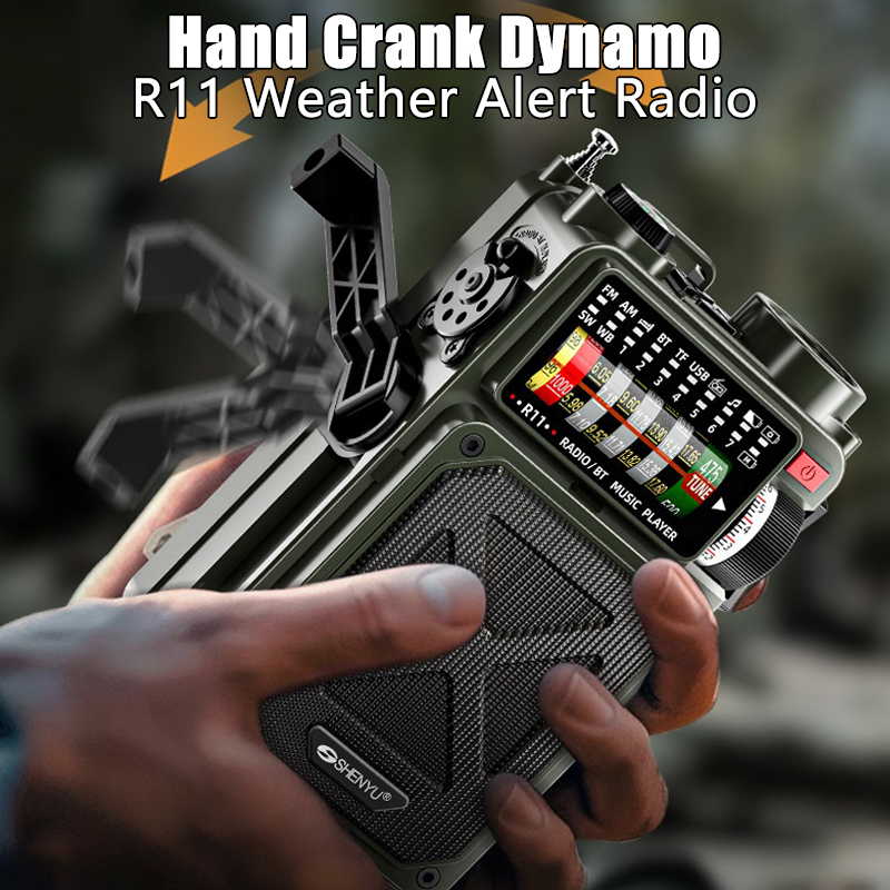 Hand-operated Emergency Solar  - Emergency Radio Solar 评论和价格