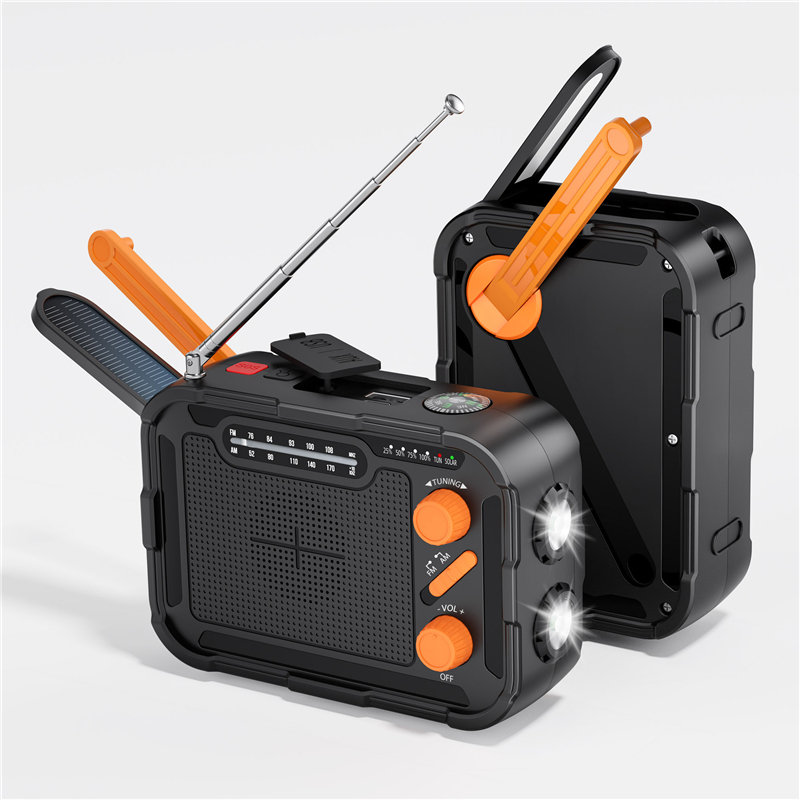 5000mAh Emergency Solar Power  - Emergency Radio Solar 评论和价格