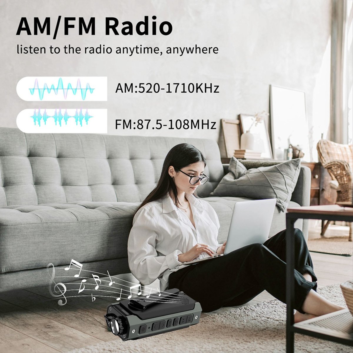 A26Z Portable Solar Radio, Eme - Emergency Radio Solar 评论和价格