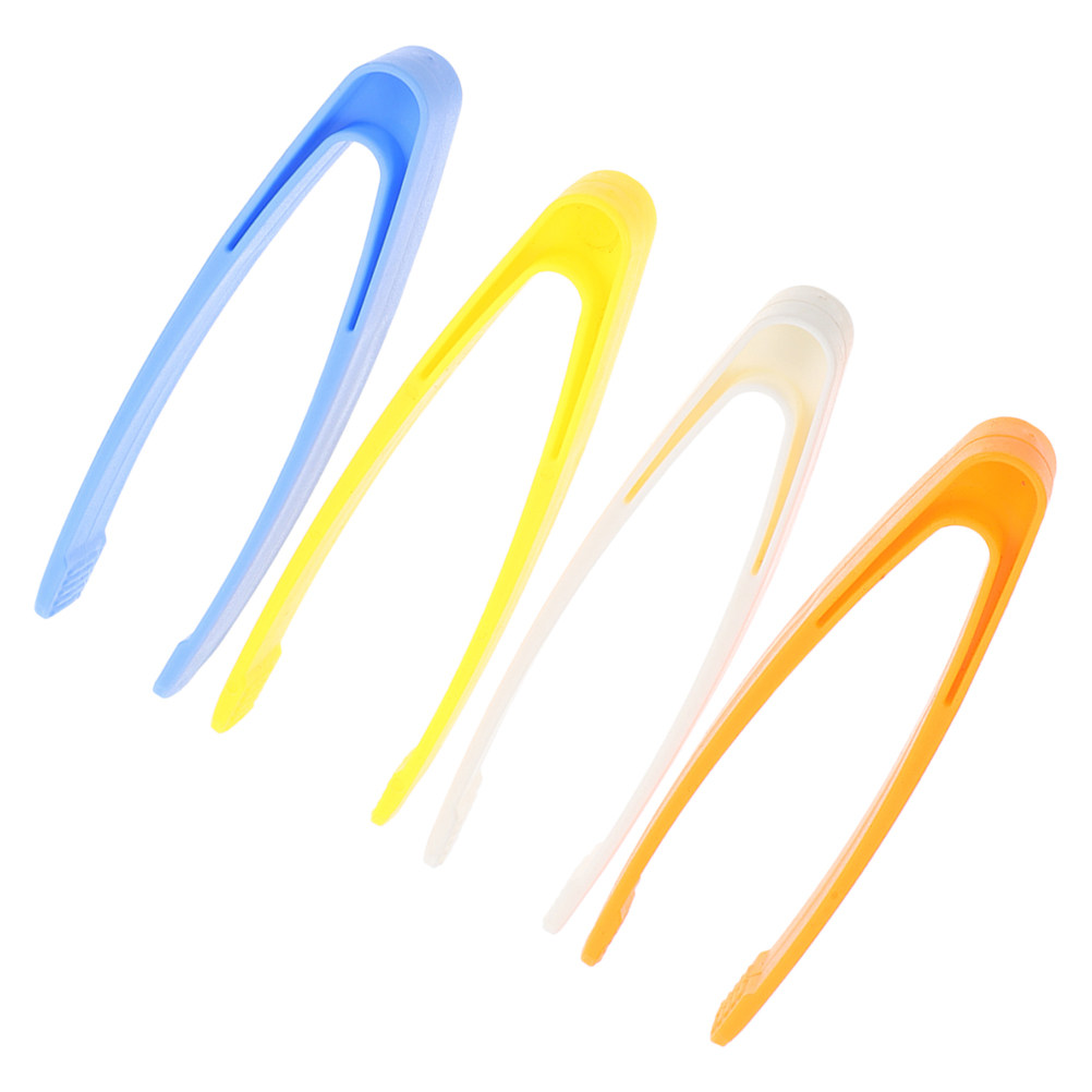4Pcs Flat-Headed Plastic Tweez - Outdoor Adventure Education 评论和价格