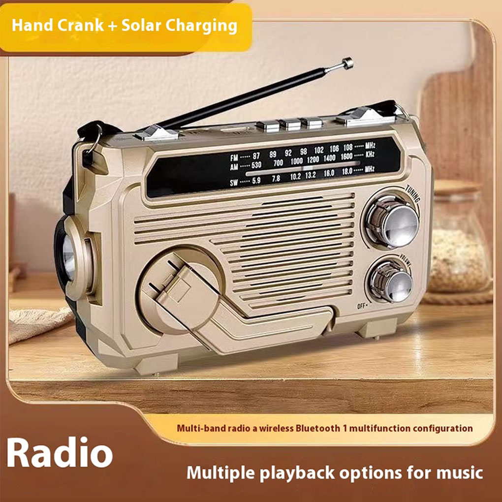 FM AM SW Radio Solar Charging  - Emergency Radio Solar 评论和价格